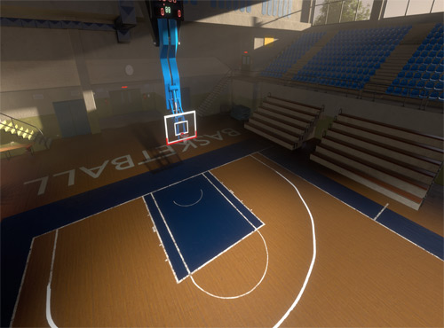 basketball stadium
